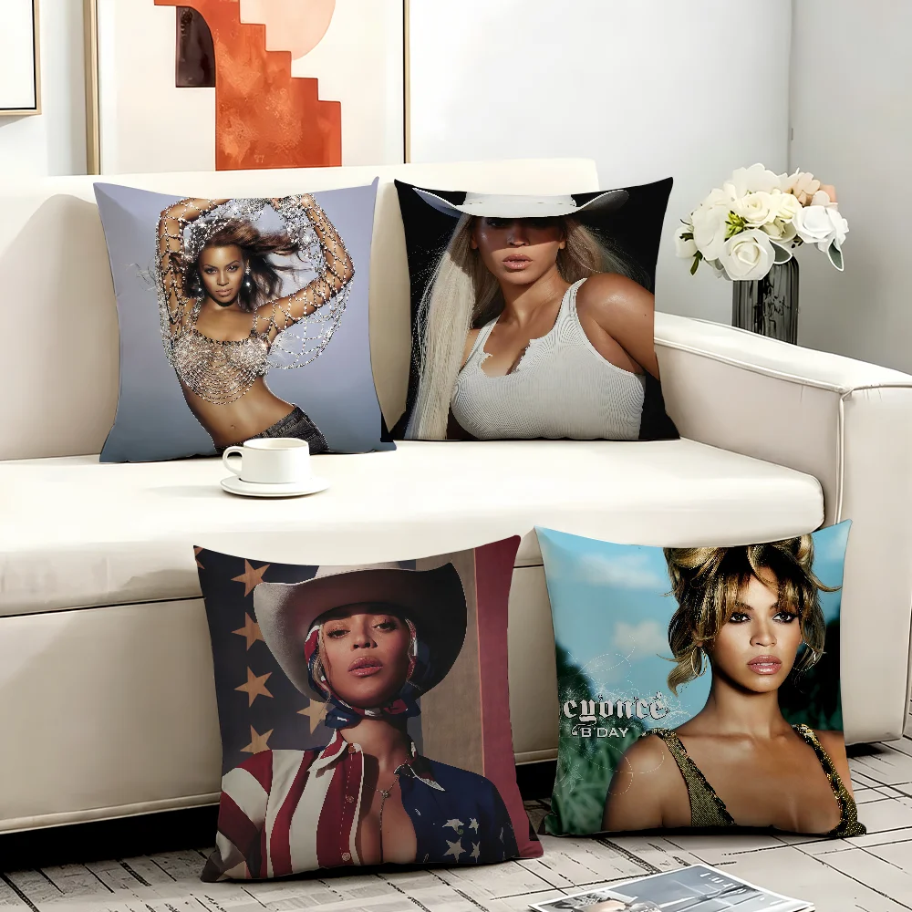 American singer B-Beyonce cushion cover Comfortable Decorative For Bedroom Living room Dormitory Picnic and Holiday Decoration