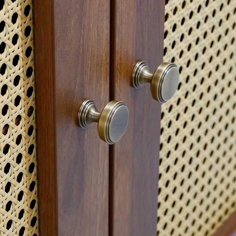 

Brushed Wardrobe Cabinet Door Drawer Pulls Luxurious Multiple Sizes Vintage Solid Brass Antique Bronze T-bar Handle