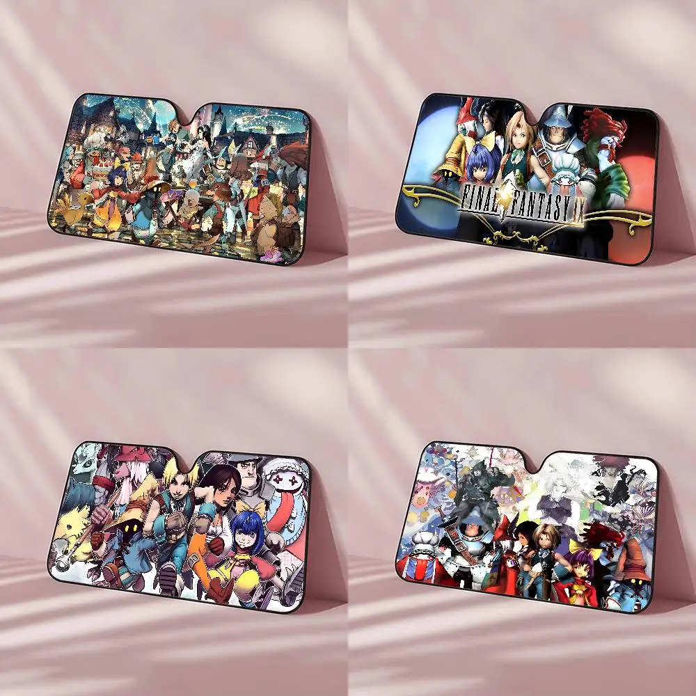 

Final Fantasy Ix Girl Car SunShade Car Sun Visor Sun Visor Universal Windshield Folding Sun Visor