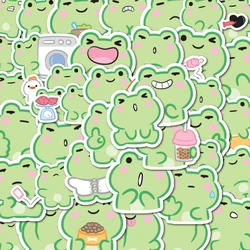 40pcs Surprise Gifts, Little Frog Stickers Can Be Used To Decorate The Room,Wall,Desktop, Wardrobe, Computer, Etc., Self-Pasting