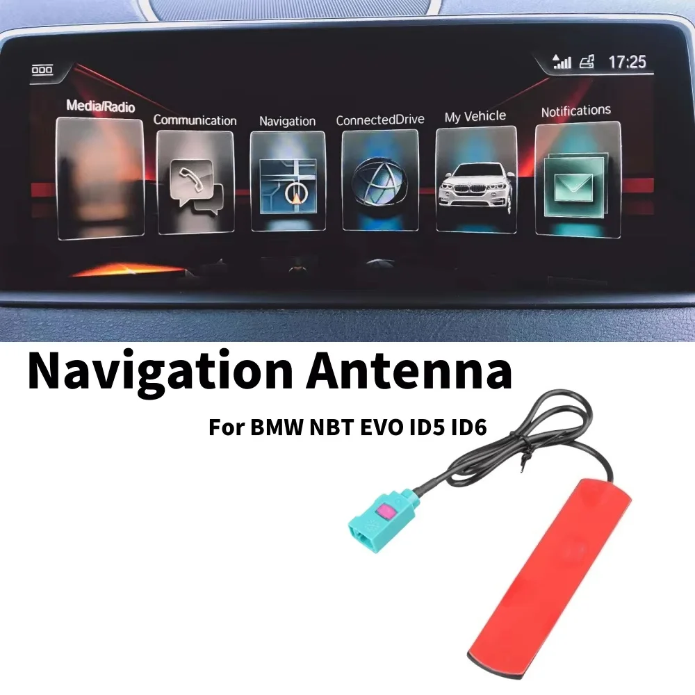 Car Navigation Antenna SMA FAKRA-C GPS Antenna Aerial Bluetooth Wifi Fakra Carplay Retrofit For BMW NBT EVO ID5 ID6