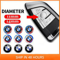 Car Stickers BMW Dedicated Key Shell Emblem Paster For BMW E46 E90 E60 F30 F10 E39 E36 F20 G30 G20 E87 E92 E91 E30 F11 F31 X1 X2