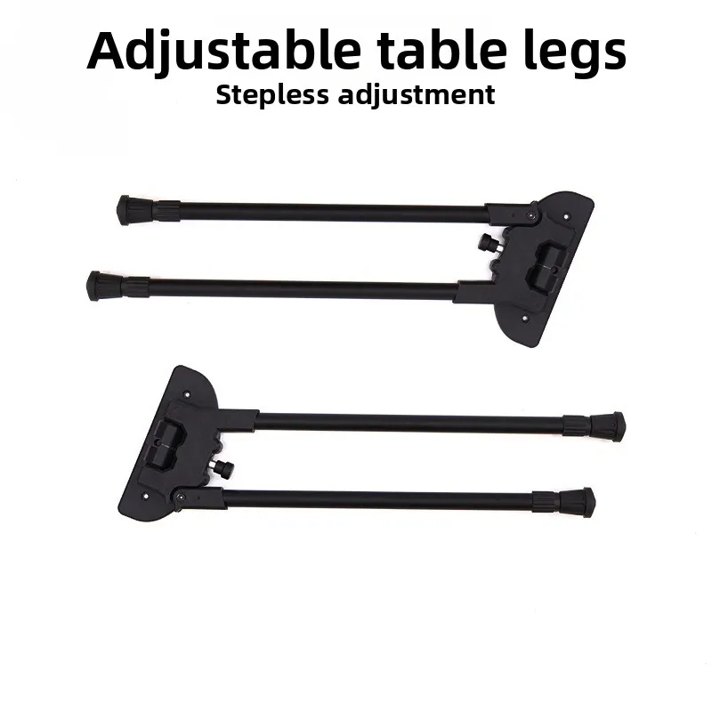Aluminum Tactical Table Bracket Foldable Portable Camping Accessory Adjustable Raised Support Outdoor Storage Desk Fitting