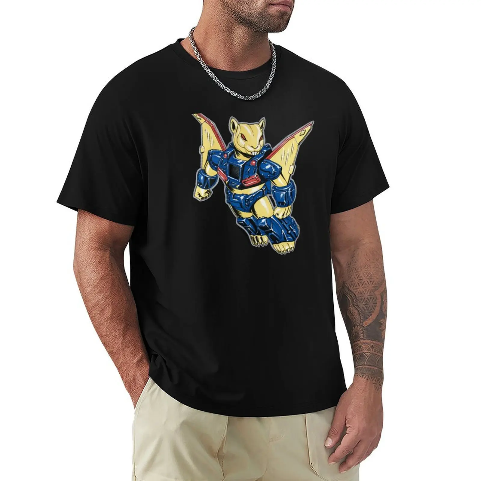 

Warrior Flying Squirrel T-Shirt Work Wear Short Sleeve T-Shirt
