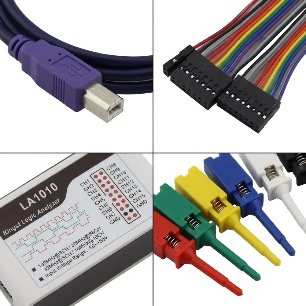 Digital Signal Tester Protocol Debugger Tool for Education for labs Adjustable Threshold Voltage Deep Sampling Depth