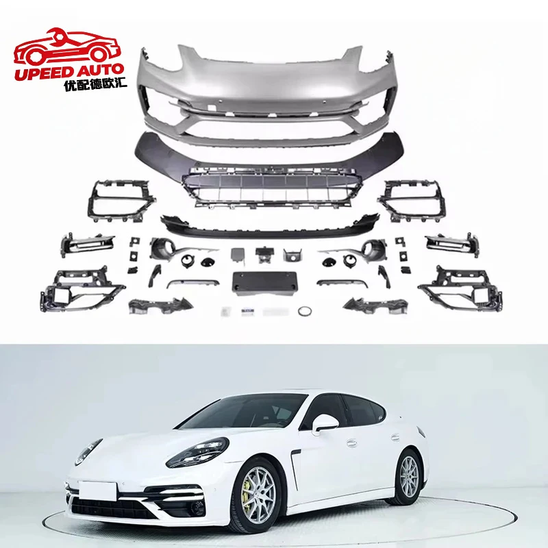 

Suitable for STLF Auto Parts Front Bumper Bodykit Panamera Upgrade Universal Car Body Kit porsches Panameras 2010-2016