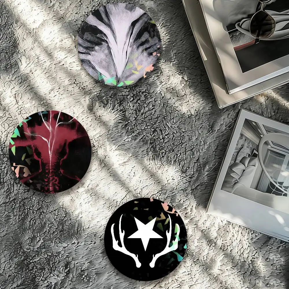 Game Disco Elysium Skill Shivers Empathy Laser Badge Creative Pins Brooch for Bag Clothes Hat Decor Gifts Fans Collect