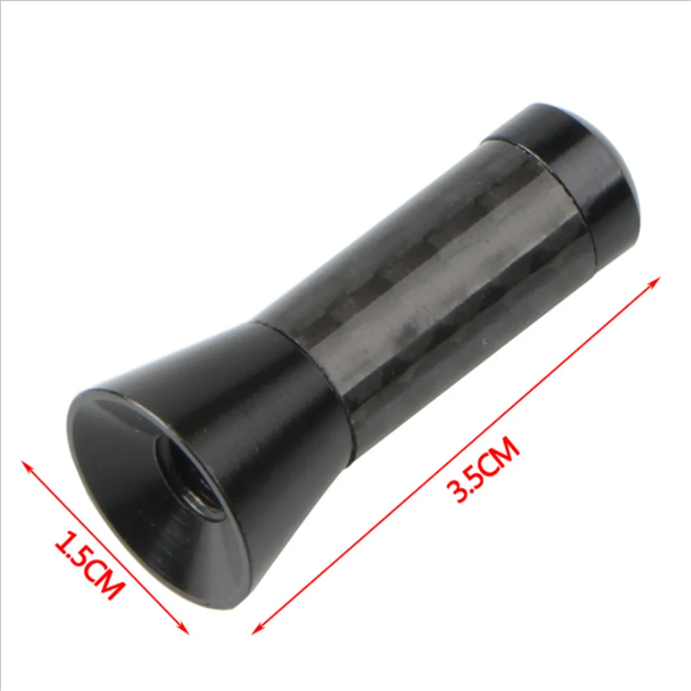 Car carbon fiber 3.5cm stubby antenna for Volkswagen VW Golf 5 6 7 Polo passat b5 b6 bora tiguan - view 4
