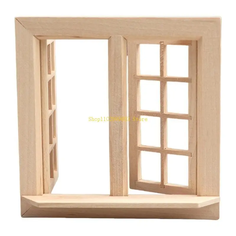 

Miniature Window Panel for Dollhouses 1 12 Scale Houses Toy Accessory J0MF
