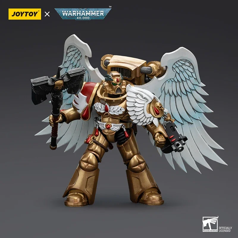 Joytoy-Warhammerアクションフィギュア,1/18スケールのブラッドエンジェル,sanguinary Guard,関節式ミリタリーモデル人形,男の子のおもちゃ,ギフト,オーナメント