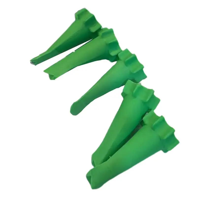 เครื่องมือกาวหัวฉีด 5 ชิ้นหัวฉีด Finisher Applicator เครื่องมือนํากลับมาใช้ใหม่ Easy Caulking Sealant เคล็ดลับเสริมสําหรับห้องครัว Living