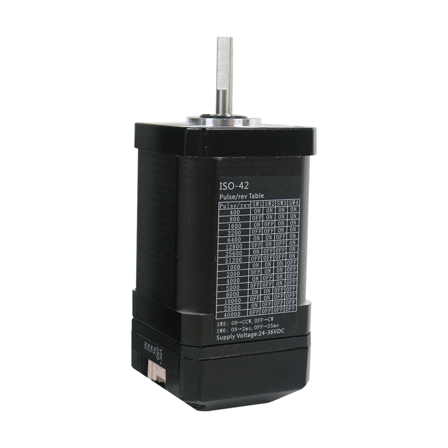 Lichuan Mini size Nema17 integrated closed loop stepper motor or open loop stepper DC24V Pulse control diameter 5mm for cnc kit