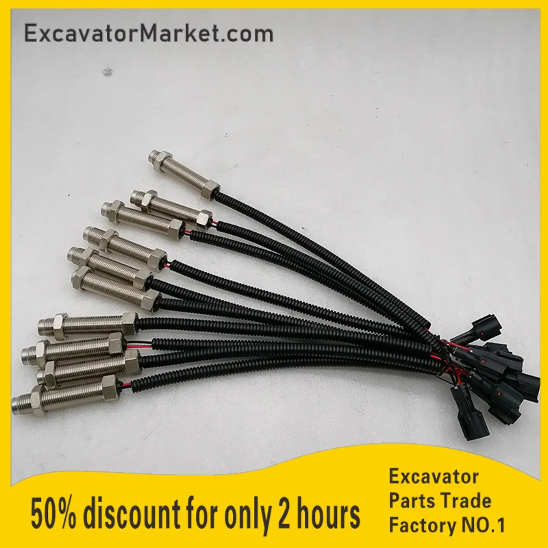 

Engine Speed Sensor 25471015 Excavator Interior Parts 2547-1015 For Daewoo Doosan DH150 220-5 DH220-7 DH225-7 DH300-7 Excavator