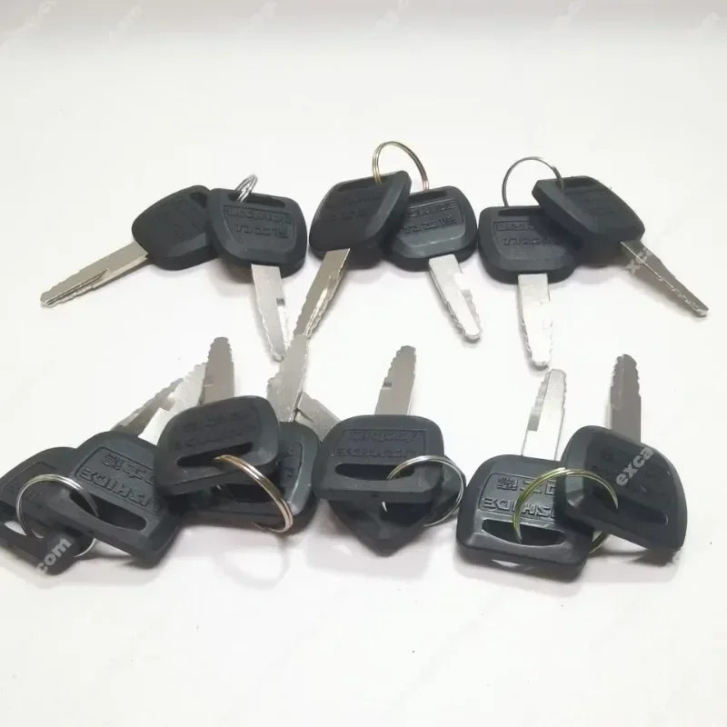 

Ignition Key For Lishide Excavator, Start Key5pcs, High Quality Attachments, 60, 70, 80, 130, 200, 220, 360-8