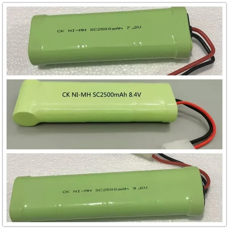 7.2V 8.4V 9.6V 2500mAh SC NiMH Battery Pack for RC Car Boat Off-road Tamiya Toy Model Rechargeable Battery