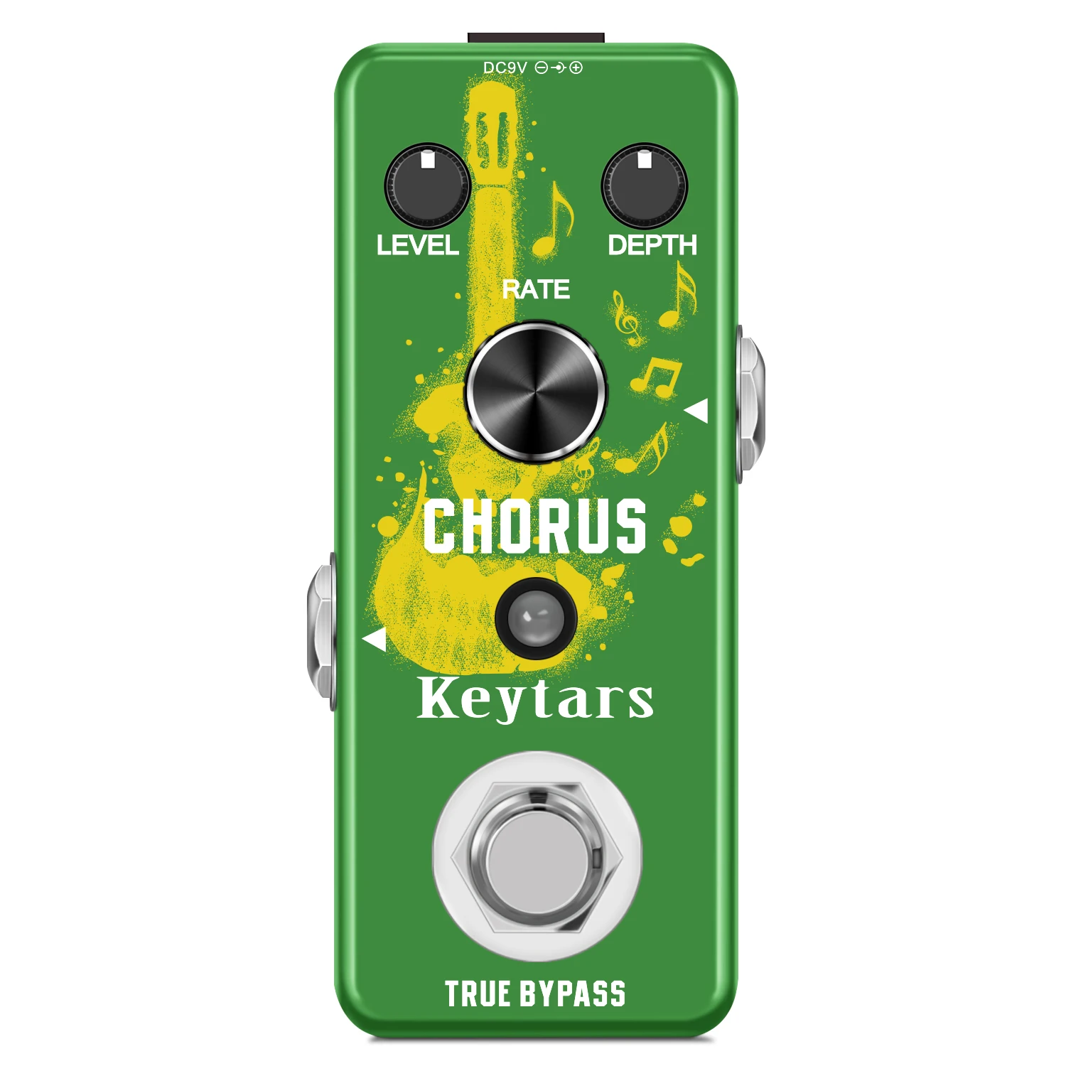 Keytars LEF-304 Guitar Analog Chorus Pedal Ensemble King Level Depth Knob High Warm And Clear Chorus Sound With BBD Chip R