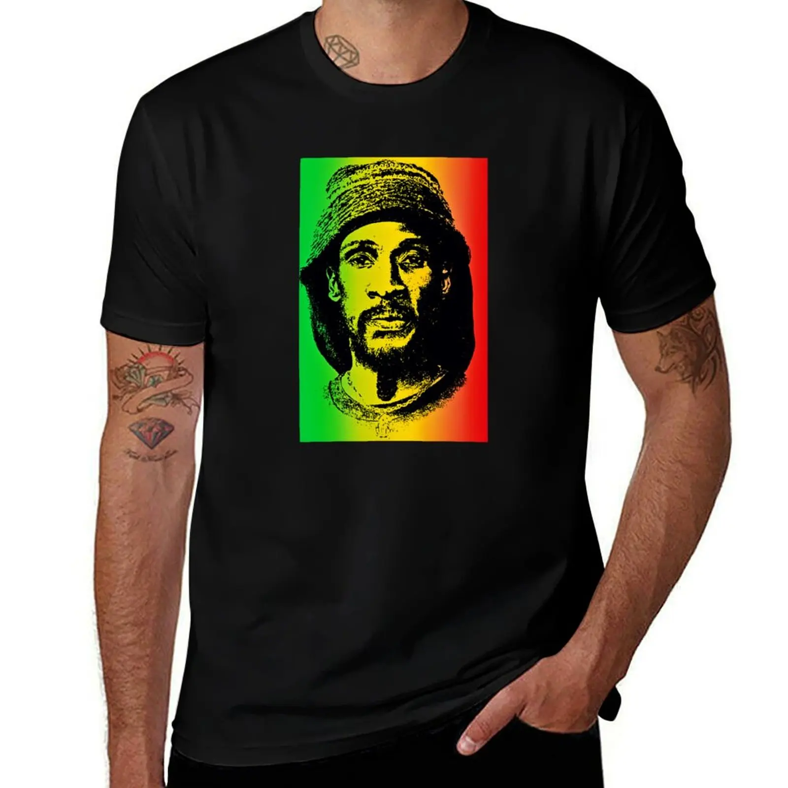 akae beka Vaughn Benjamin flag T-Shirt t shirt man luxury T-Shirt