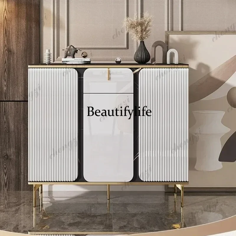 M138  Crack Shelves Cabinet Furniture home Nordic Luxury Rock Board Locker Storage Locker Living Room Cabinets  For LivingRoom
