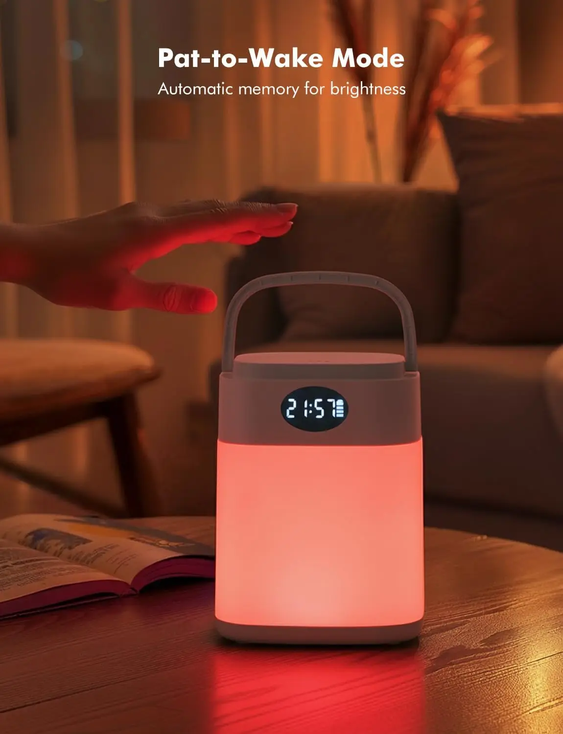 3D Moon Lamp with Remote Control, Night Light for Kids - view 6