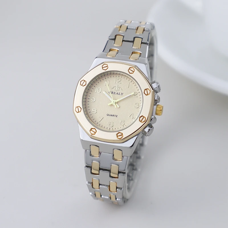 Montres classiques hexagonales en acier pour femmes, montre-bracelet à quartz de luxe, montres cadeaux pour dames, mode décontractée, nouveau, 2023