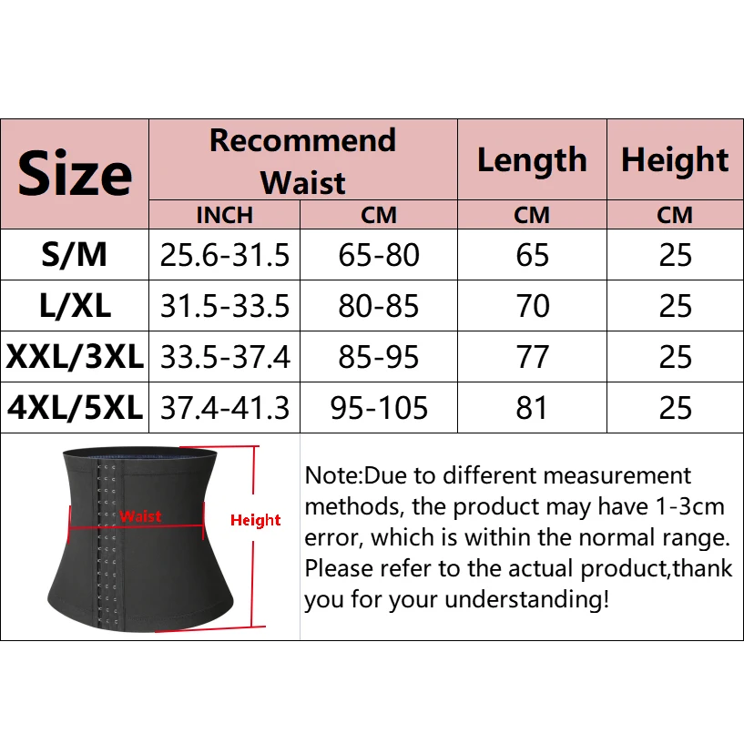 Women Abdomen Reducer Workout Sauna Suits Fitness Sweat Waist Trimmer Belt Waist Trainer Fat Burning Belly Slimming Corsets image 6