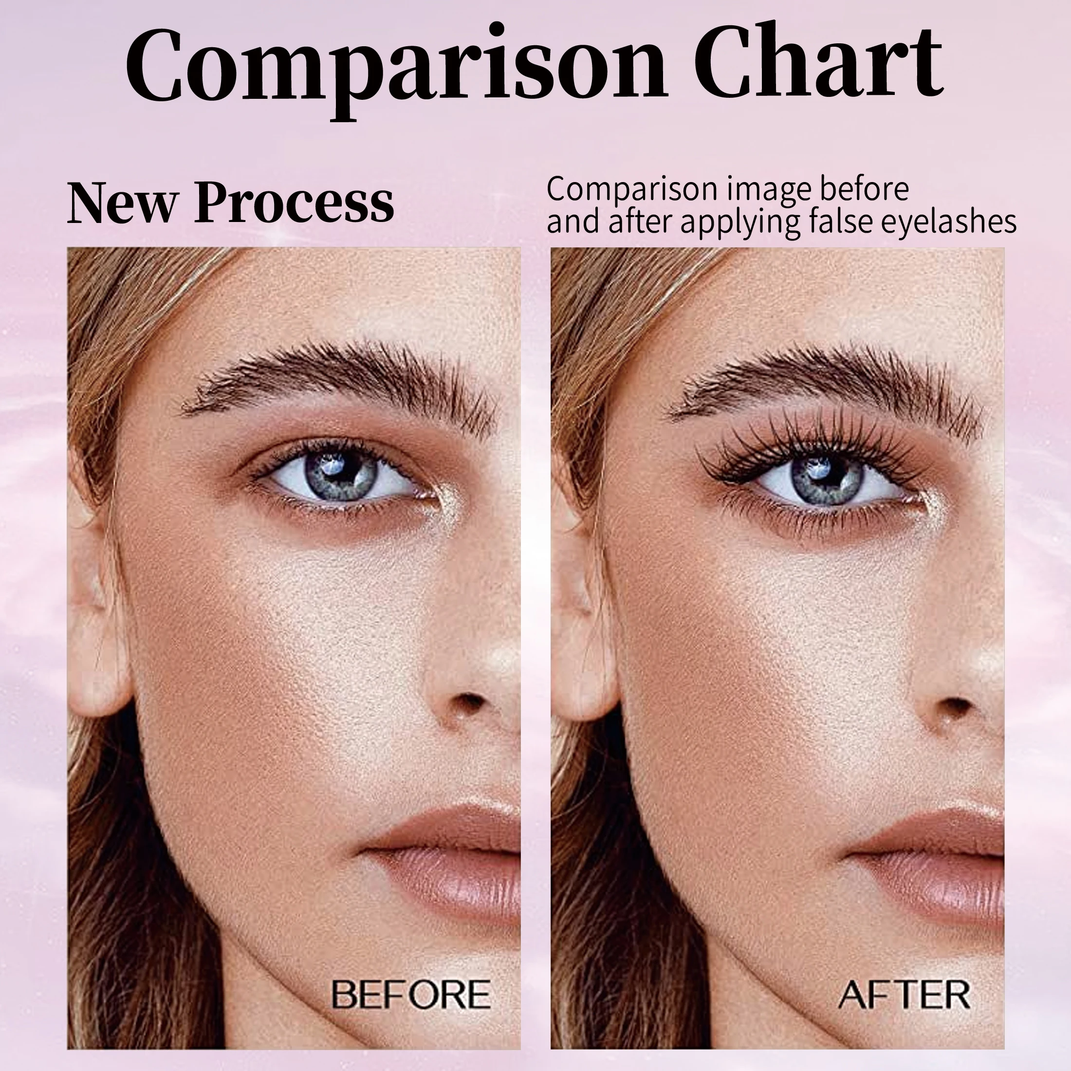 Set di ciglia a grappolo da 360 pezzi 30D/40D Curl con colla fai da te lunghezza mista 8-16mm ciglia morbide e fini riutilizzabili