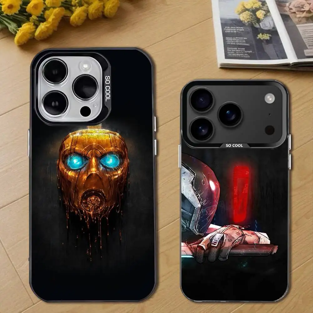 

B-Borderland-S GAME 4 Phone Case For iPhone 17,16,15,14,13,12,11,Pro,Max,Plus,E,Air,Mini Black Tpu Cover