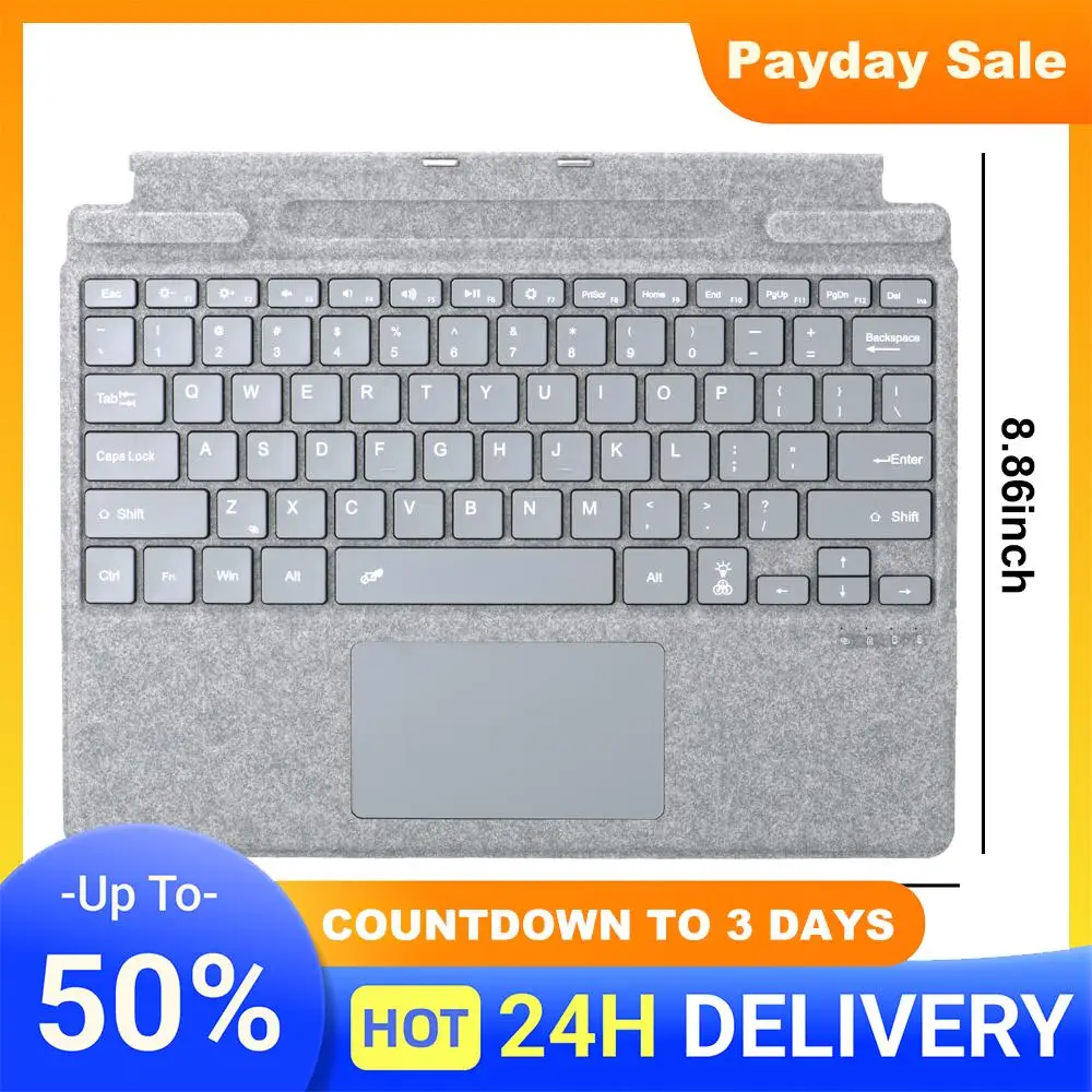 BÀN PHÍM SURFACE PRO 3 MÀU ĐEN SANG TRỌNG DẠNG TYPE COVER