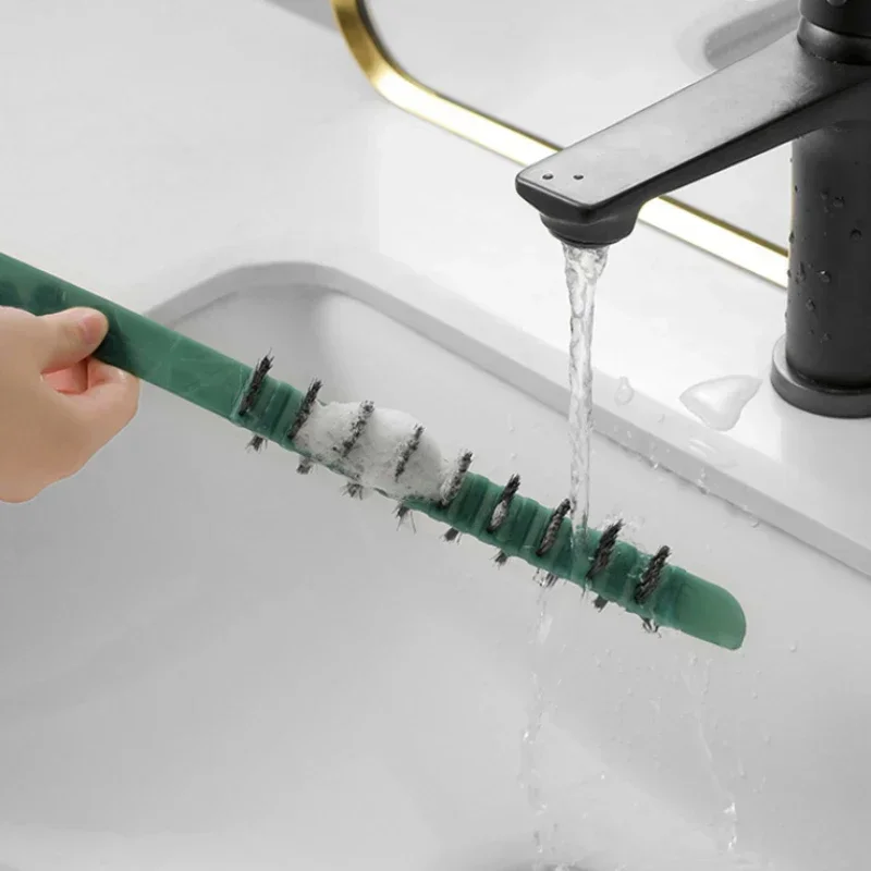 Roller Washing Machine Cleaning Brush Extended Handle Wave Wheel Washing Machine Inner Wall Dirt Household Cleaning Tool