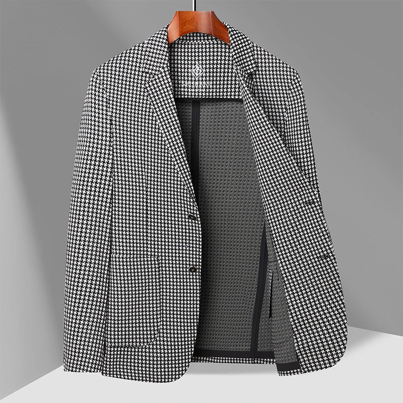 سترة رجالية للربيع والصيف كاجوال وعصرية ورياضية وتنحيف على الطراز البريطاني للأعمال سترة رفيعة لحفلات الزفاف #2