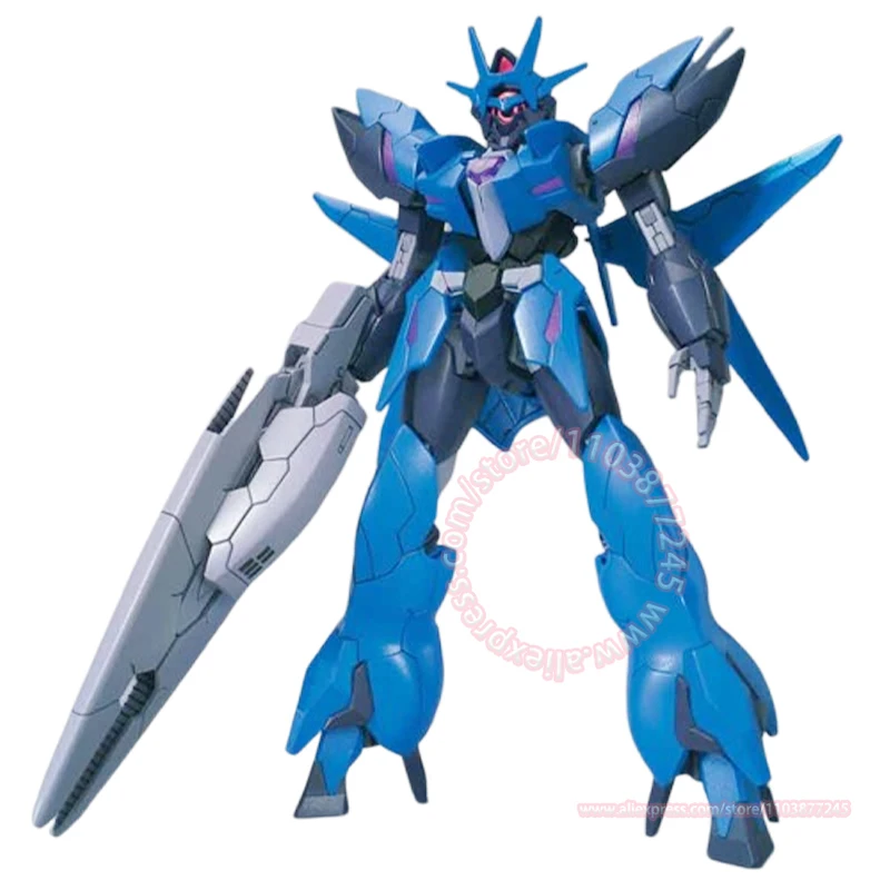 BANDAI ALUS EARTHREE GUNDAM HGBD:R 1/144 Trendy Figures Assembled Toy Joints Movable Ornaments Decorative Peripheral Models