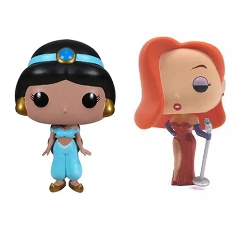 Funko Pop Disney Movies Vinyl Figure Jasmine #52 Jessica Rabbit #104 Action Figure Toys Collection Decoration Gifts