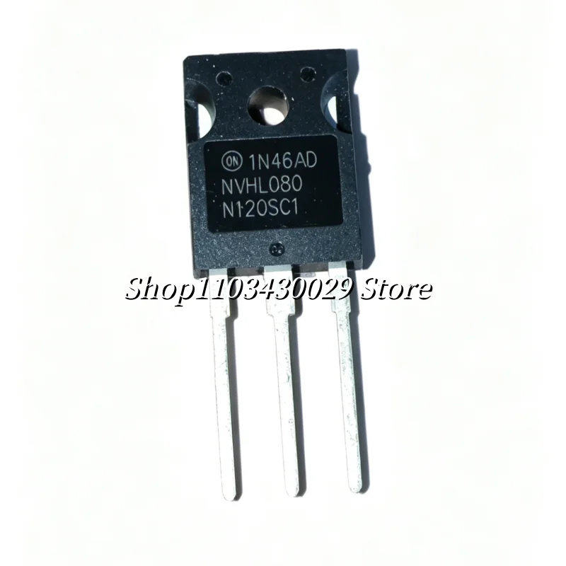 10pcs NVHL080N120SC1 1200V 31A 80 mΩ SiC MOSFET TO-247 N-channel power transistor