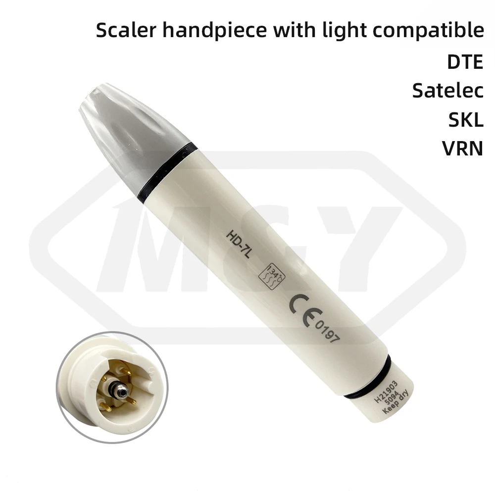 Dental Ultrasonic Scaler Handpiece Detachable  Piezo Scaler Handpiece Fit E*S WO*DPECKER teeh whitening cleaning handle