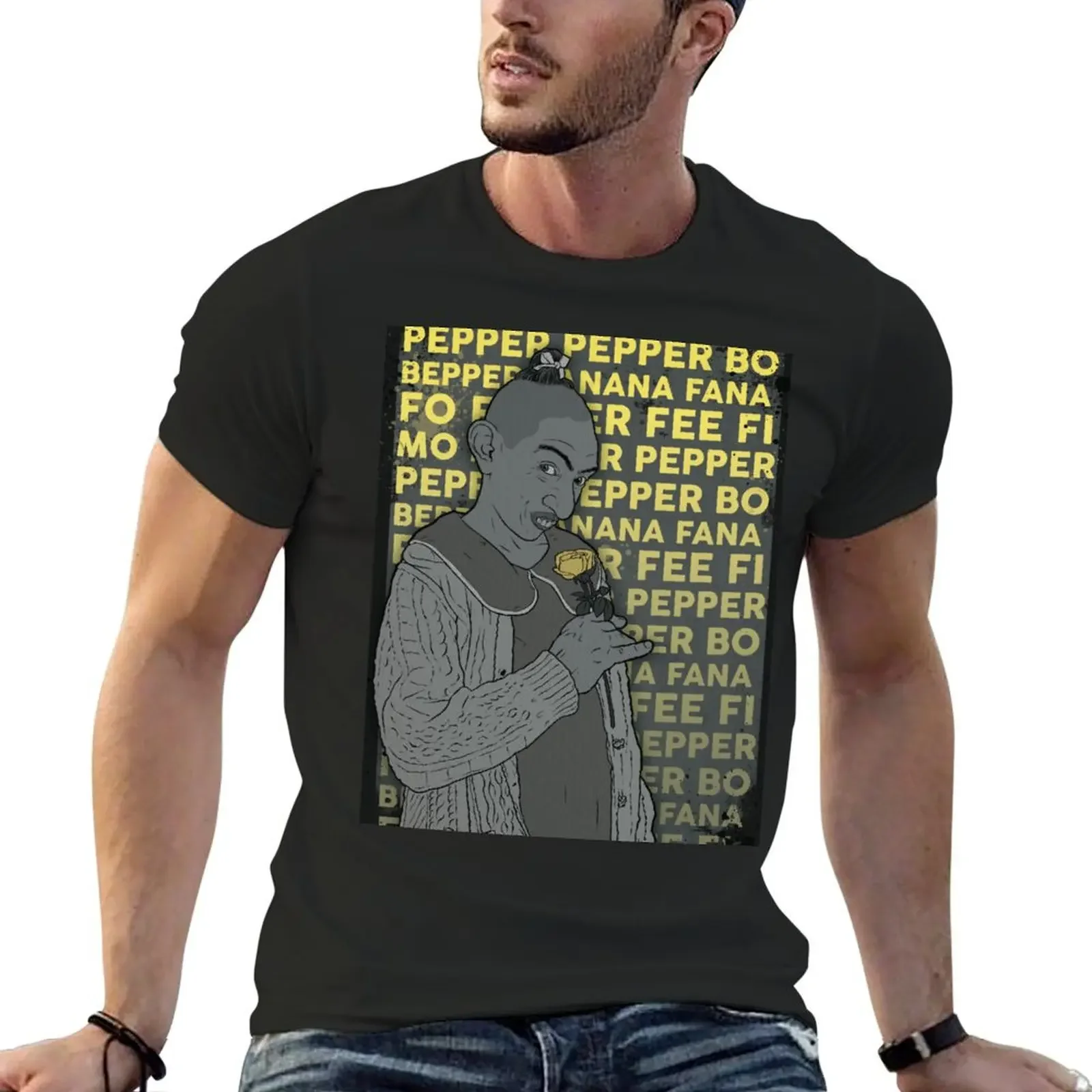 

Pepper Pepper Bo Bepper T-Shirt vintage clothes Aesthetic clothing shirts for men graphic tees