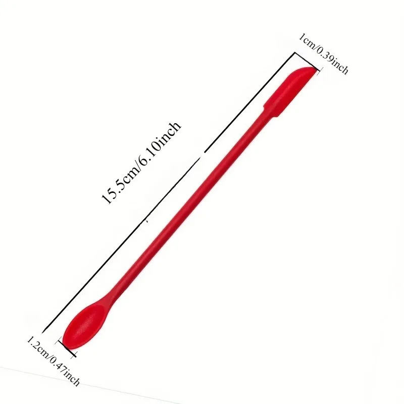 Wax Seal Long Scraper Silicone Scraper High Temperature Resistant Integrated Mixing Tool Household Scraper Mixing Knife Cleaning