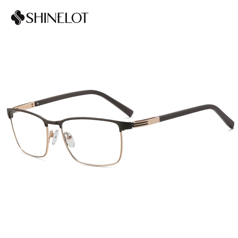 91720 Hot Sale Rectangle Light Luxury Eyeglasses Frame Eye Protection Glasses Science Geek Eyewear Boy Birthday Gift view 3