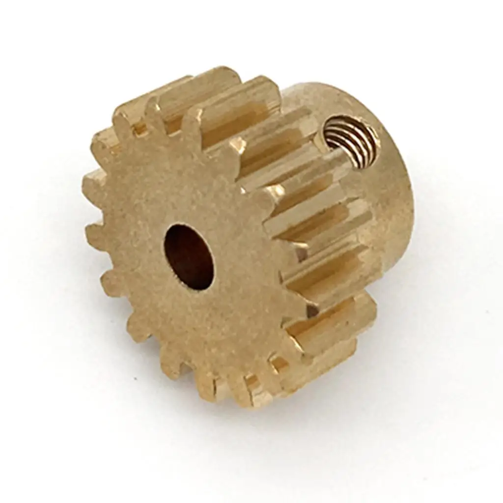 Metal Gear Set RC Car Brass Pinion 3.175mm Cogs for Wltoys 12428 12423 12628 1 12 Buggy Truck