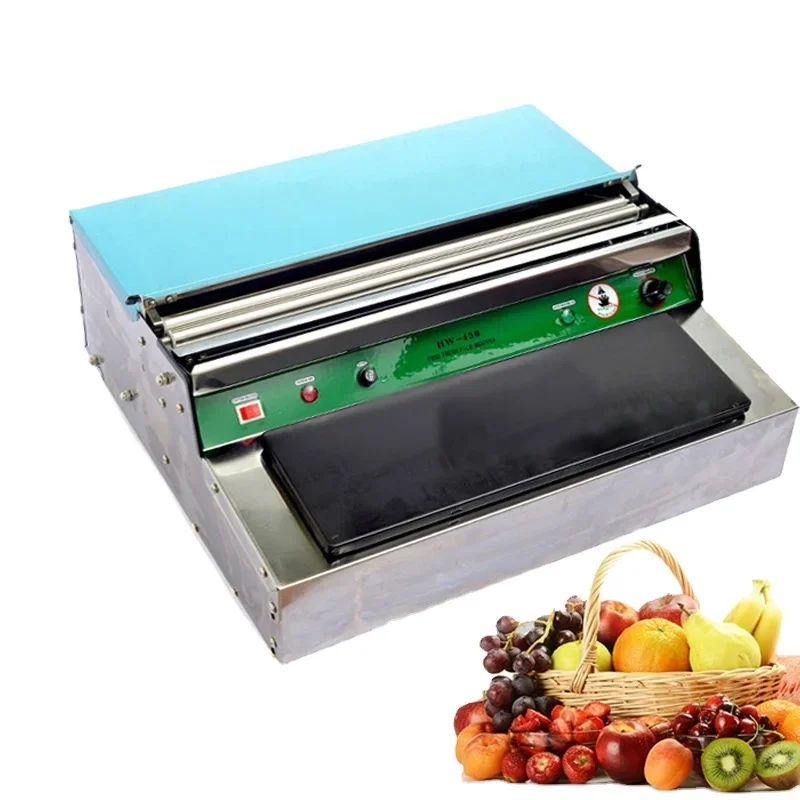 

Factory wholesale cheap price high quality fruit vegetable cling film packaging machines