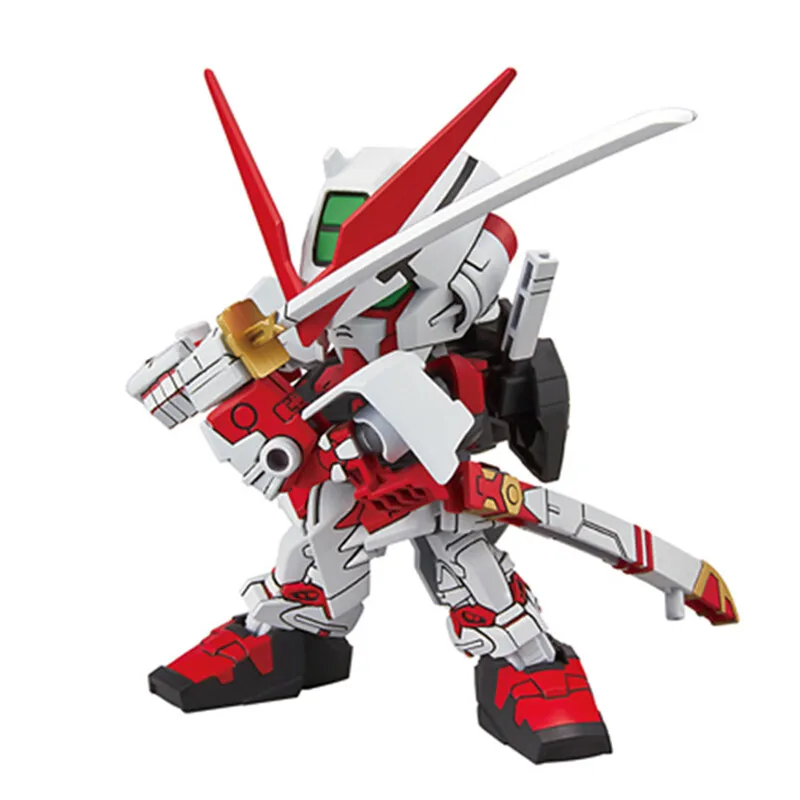 BANDAI Gundai GunDam Mosaic Model Toy SDEX007 Q Edition Red Heresy Confused Gundam