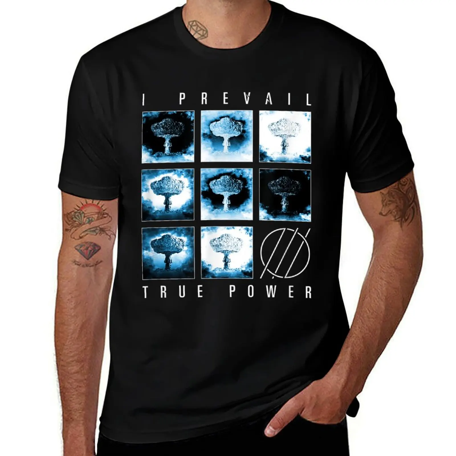 I Prevail True Power Cloud T-Shirt Trendy Casual Short Sleeve Shirt T-Shirt
