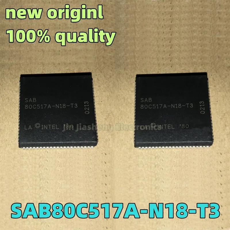 (2-5piece) 100% New SAB80C517A-N18-T3  PLCC Chipset