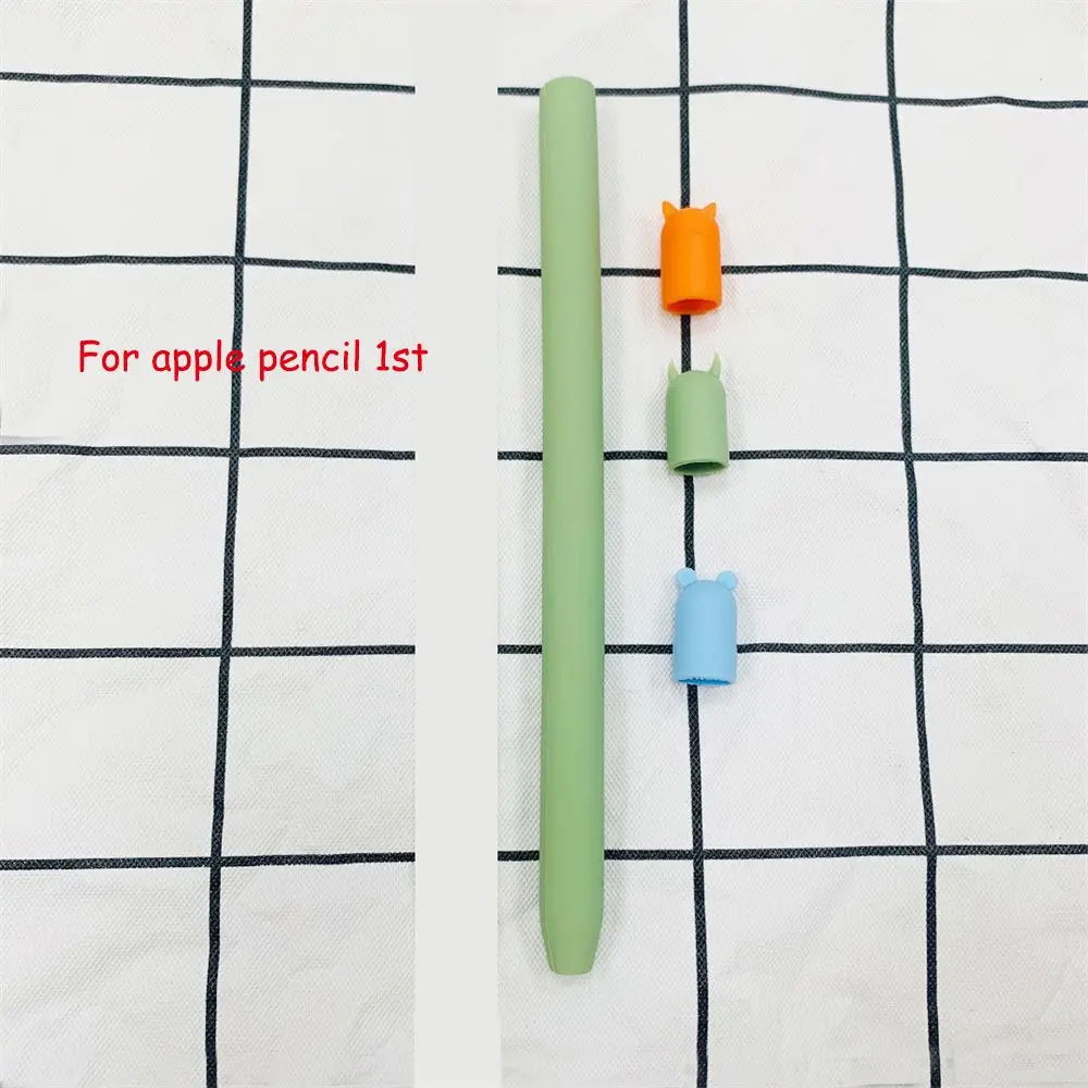 

Мягкий нескользящий чехол для Apple Pencil 1 2, силиконовый защитный чехол от царапин, чехол для Apple Pencil, чехол для стилуса