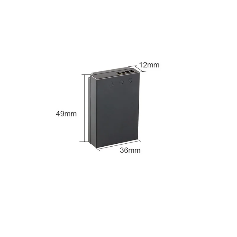 LPE12 LP-E12 LP E12 Camera Battery 1800mah for Canon Rebel SL1 100D Kiss X7 EOS-M EOS M M2 EOS M10 M50 M100 Digital Batteries