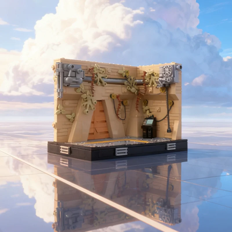 

475pcs MOC Yavin Temple Star Battle Model Building Blocks Toy Christmas Gift Architecture Assemble DIY Creative Idea Education