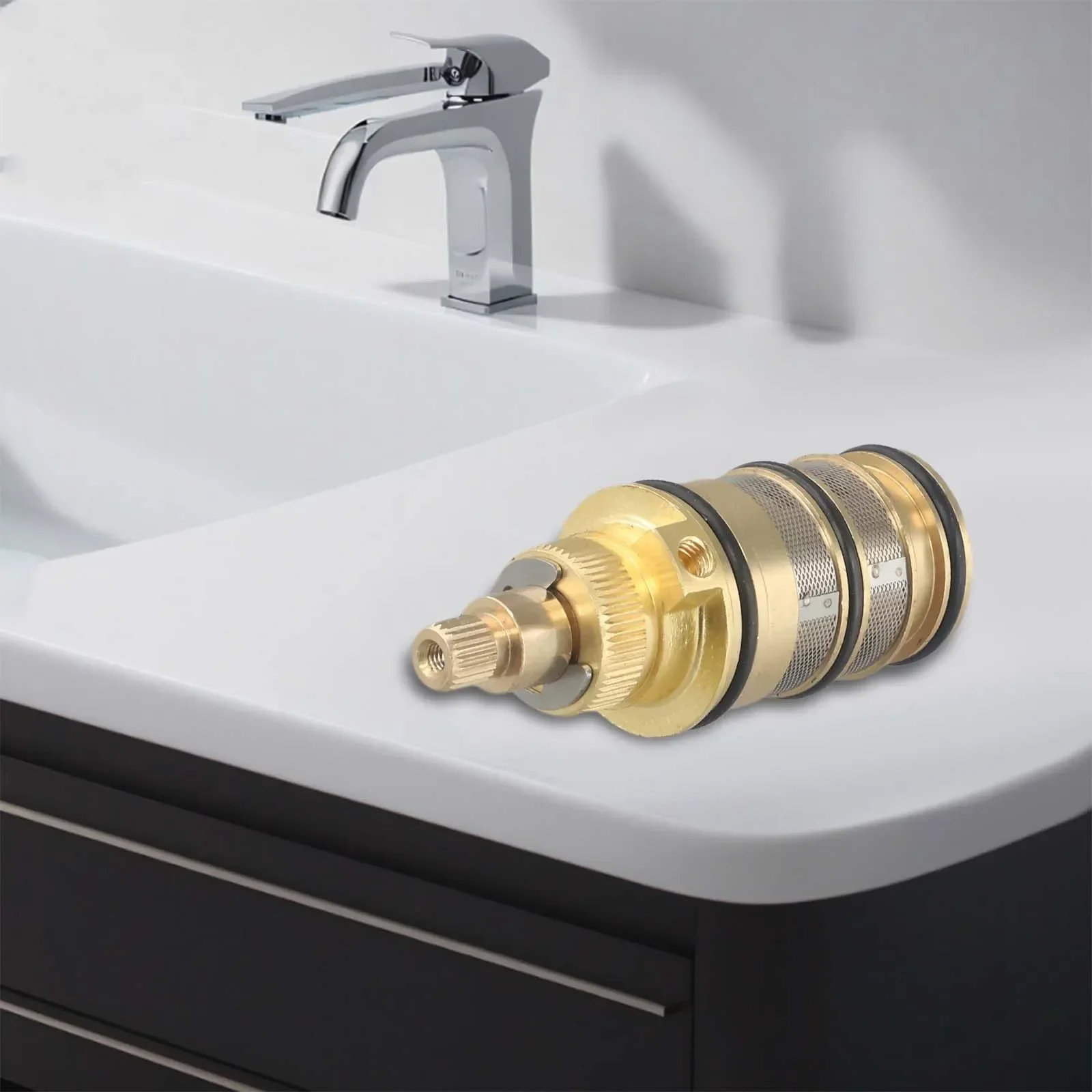 Unparalleled Comfort with Intelligent Thermostatic Spool All Copper Auto Balances Hot and Cold Water Pressure Easy Installation