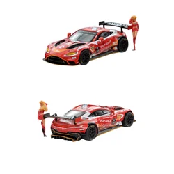 XCARTOYS POPRACE 1/64 Diecast alloy model Aston Martin Honda Toyota Racing Car collection display pieces for children's gifts.