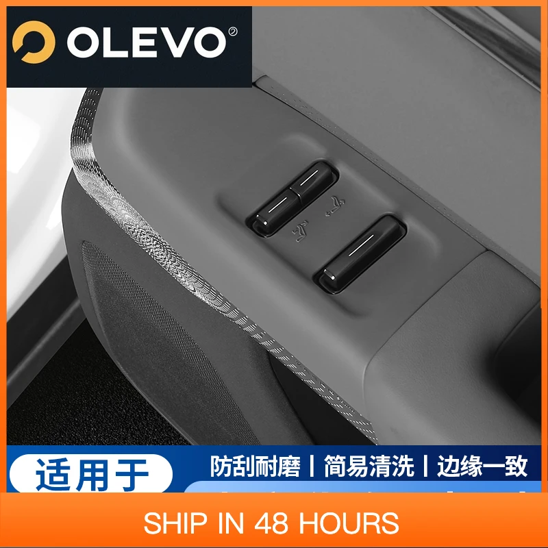 

New For Zeekr 7X Window glass lifting panel silicone protective sticker door storage box