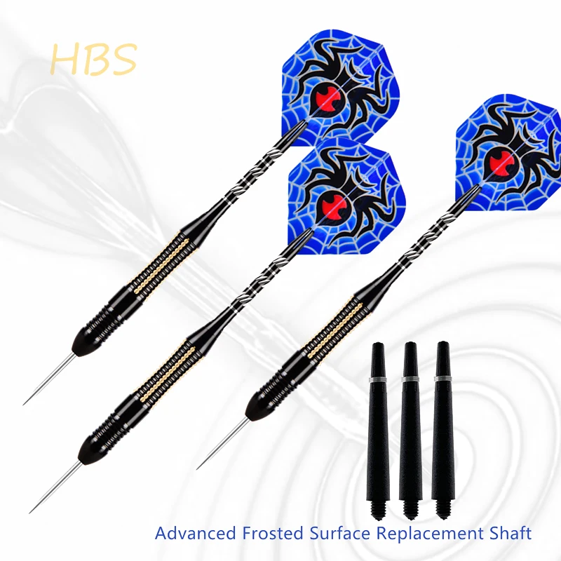 

New Needle Tip Darts Professional Brass Darts Dartboard Throwing Game 3PCS/SET with Beautiful Storage Box HBS