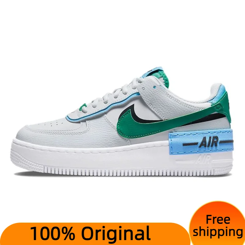 

Nike Air Force 1 "Photon Dust/Malachite-Black" Sneakers shoes With Original Box